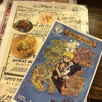 Kin Ramen - Menu - Ramen Near Me - New York, New York Kin Ramen - Menu - Ramen Near Me - New York, New York