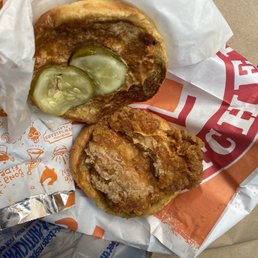 Popeyes' spicy chicken sandwich