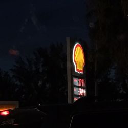 Rodriguez Shell Service - .10 cents more a gallon than across the street