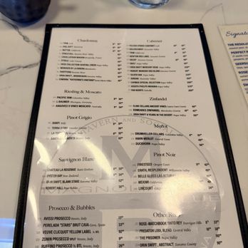 Magnolia Blue - Drinks menu - Southern Near Me - High Point, North Carolina