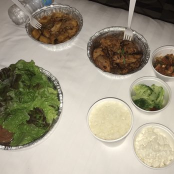 TTOWA - Dak Galbi, dukbokkei, banchan, sesame and lettuce with ssamjjang. Fed both of us and still had leftovers. - Korean Near Me - Arlington Heights, Illinois TTOWA - Dak Galbi, dukbokkei, banchan, sesame and lettuce with ssamjjang. Fed both of us and still had leftovers. - Korean Near Me - Arlington Heights, Illinois