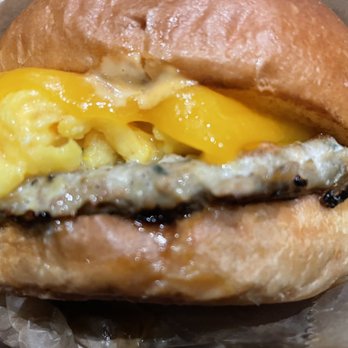 Eggslut - Fairfax with sausage - Breakfast & Brunch Near Me - Las Vegas, Nevada Eggslut - Fairfax with sausage - Breakfast & Brunch Near Me - Las Vegas, Nevada