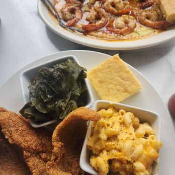 Aunt Lou’s Soul Food - Catfish shrimp and grits mac cheese, collards - Soul Food Near Me - Springfield, Illinois Aunt Lou’s Soul Food - Catfish shrimp and grits mac cheese, collards - Soul Food Near Me - Springfield, Illinois