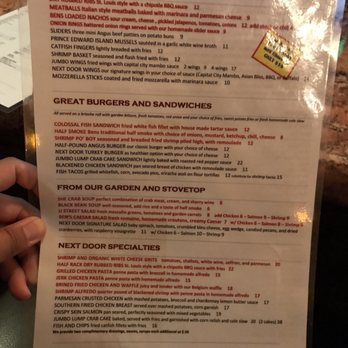 Ben's Next Door - Lunch menu - Bars Near Me - Washington, DC, District of Columbia Ben's Next Door - Lunch menu - Bars Near Me - Washington, DC, District of Columbia