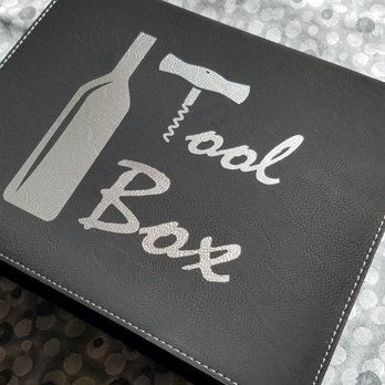 Burien Trophy - Laser engraved leather wine tool set - Trophy Shops Near Me - Burien, Washington Burien Trophy - Laser engraved leather wine tool set - Trophy Shops Near Me - Burien, Washington