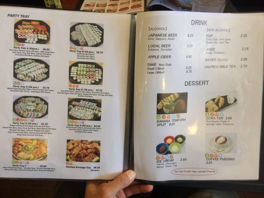Menu photo 2 Takeya Sushi Richmond, BC