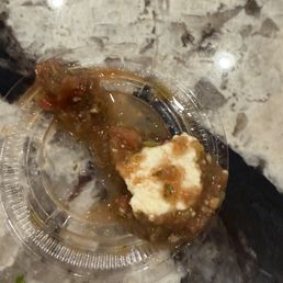 Random food inside the salsa Random food inside the salsa