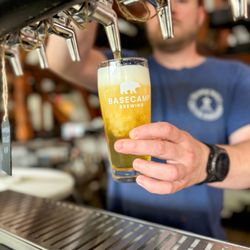 Beer on tap
