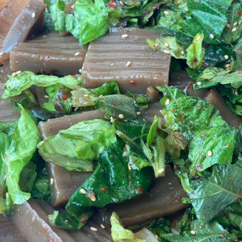 Silverwood Grill Korean Restaurant - Healthy delicious Korean acorn jello - Japanese Near Me - Hesperia, California