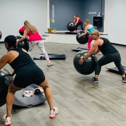 Jazzercise - POWER SCULPT WITH THE BALL! Monday and Wednesday at 9:15am. HIIT High Intensity Interval Training with a Core focus!
