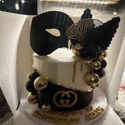 Masquerade theme birthday cake Masquerade theme birthday cake