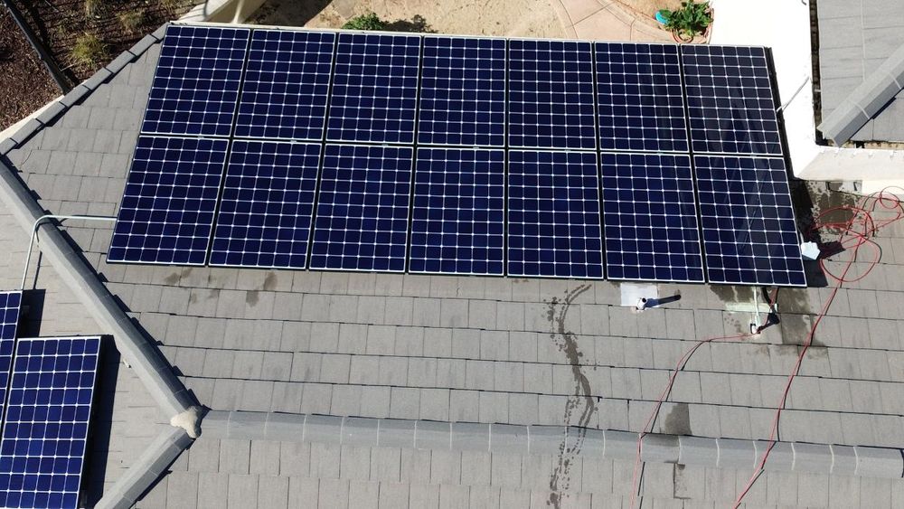 Slide of East County Solar Panel Cleaning