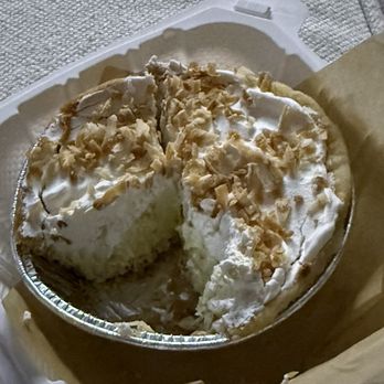 Earthly Plant Based Eatery - Coconut cream pie - Vegan Near Me - Las Vegas, Nevada