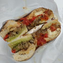 Yankee - Bagel Little Italy (légumes et mozzarella)