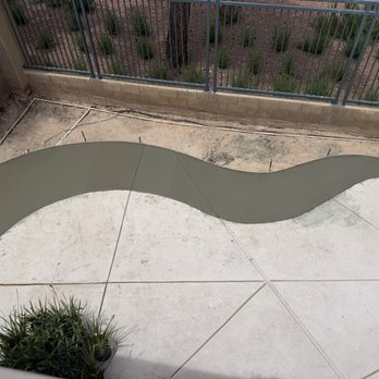 Pure Turf USA - Mid project after the concrete was poured - Artificial Turf Near Me - Las Vegas, Nevada