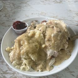 Quickway Diner - Hot turkey sandwich. Always wonderful!