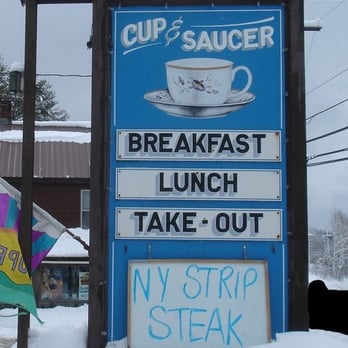 Cup N Saucer Restaurant - Breakfast & Brunch Near Me - Wilmington, Vermont