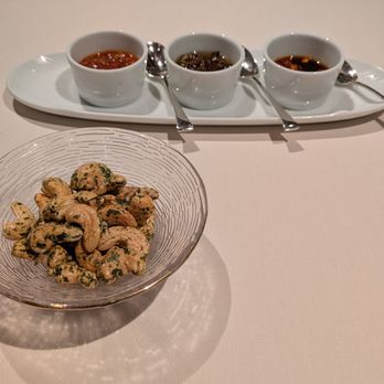 龍景軒 - @endoedibles on Instagram 12/24/24  Wakame Cashews, Chili Sauce, XO Sauce, Fresno Chili Soy Sauce - Cantonese Near Me - Hong Kong, HK