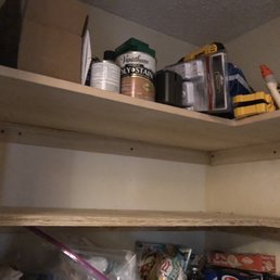 second shelf that took 6 hours to build at 95.00 hour the empty one second shelf that took 6 hours to build at 95.00 hour the empty one
