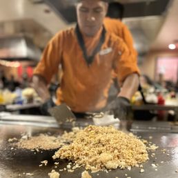 Fried Rice preparation Fried Rice preparation