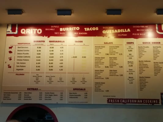 Menu photo 1 Qrito Hamburg, HH