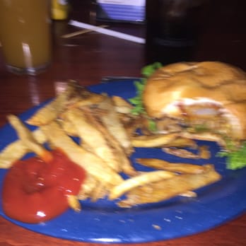 Boulder Dam Brewing Co. - Veggie black bean burger and pub fries - Breweries Near Me - Boulder City, Nevada Boulder Dam Brewing Co. - Veggie black bean burger and pub fries - Breweries Near Me - Boulder City, Nevada