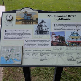 1886 Roanoke River Lighthouse - Roanoke River Lighthouse, Edenton - Landmarks & Historical Buildings Near Me - Edenton, North Carolina