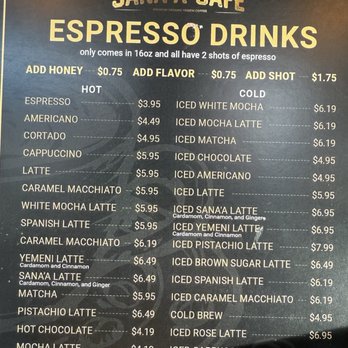 Sana’a Cafe - Menu - Cafes Near Me - San Rafael, California Sana’a Cafe - Menu - Cafes Near Me - San Rafael, California