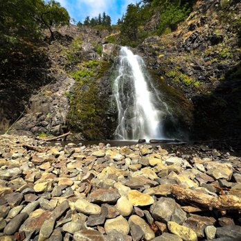 Dog Creek Falls - Dog Creek Falls (wide angle) - Hiking Near Me - Cook, Washington Dog Creek Falls - Dog Creek Falls (wide angle) - Hiking Near Me - Cook, Washington