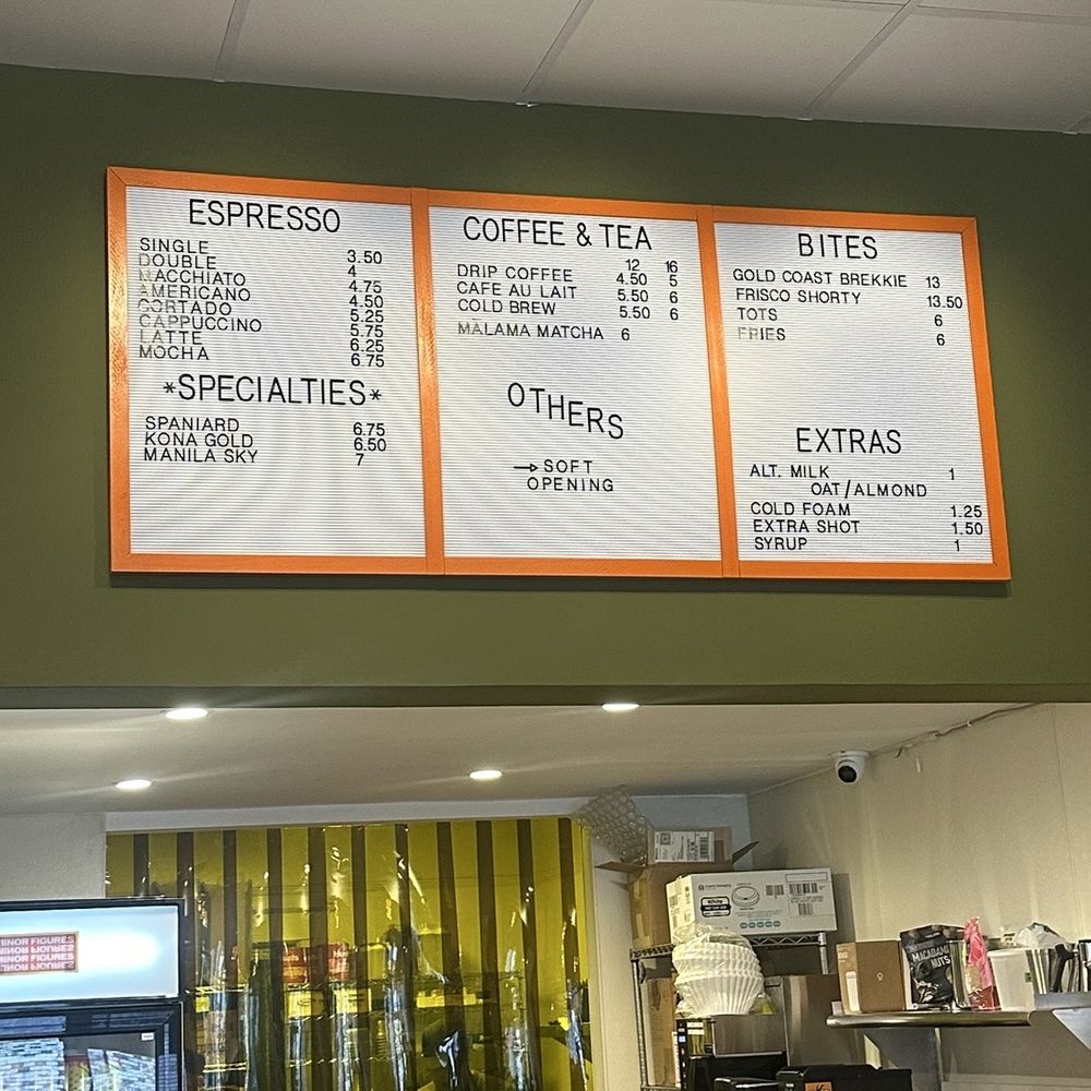 Hologram - Menu - Coffee & Tea Near Me - San Francisco, California Hologram - Menu - Coffee & Tea Near Me - San Francisco, California