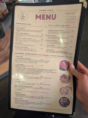 Menu photo 2 Corner Table Redwood City, CA Menu photo 2 Corner Table Redwood City, CA