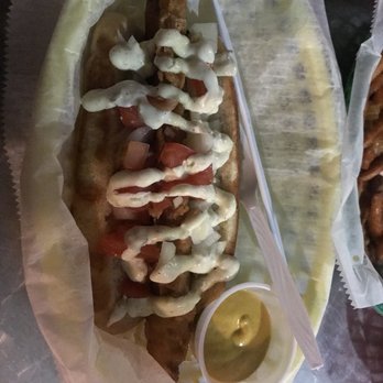 Dat Dog - Beer Battered Cod - Hot Dogs Near Me - New Orleans, Louisiana Dat Dog - Beer Battered Cod - Hot Dogs Near Me - New Orleans, Louisiana