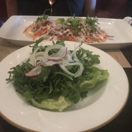 Fish Tacos and salad