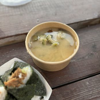 Omusubi Bar Suzume - soup of the month - Japanese Near Me - Toronto, Ontario Omusubi Bar Suzume - soup of the month - Japanese Near Me - Toronto, Ontario