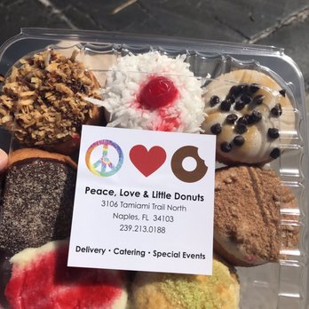 Peace Love & Little Donuts - Donuts Near Me - Naples, Florida Peace Love & Little Donuts - Donuts Near Me - Naples, Florida
