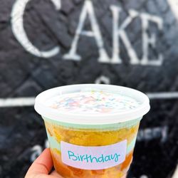 Cake & All Things Yummy - Birthday cake parfait