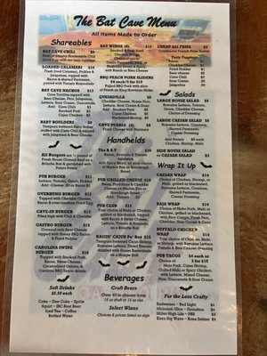 Menu photo 7 The Bat Cave Gastro Pub Melbourne, FL