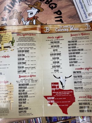 Menu photo 2 Jimmy's Barbeque Pit Boone, IA