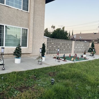 SOS Fencing - Morning view of our completed wall. - Masonry/Concrete Near Me - Norwalk, California SOS Fencing - Morning view of our completed wall. - Masonry/Concrete Near Me - Norwalk, California