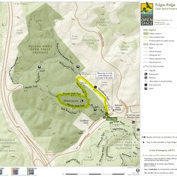 Pulgas Ridge Open Space Preserve - Pulgas Ridge Preserve trail map https://www.openspace.org/preserves/pulgas-ridge