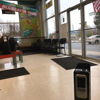 Mavis Discount Tire - Wait area will oil filled heater set at 95 degrees! - Tires Near Me - Pawling, New York