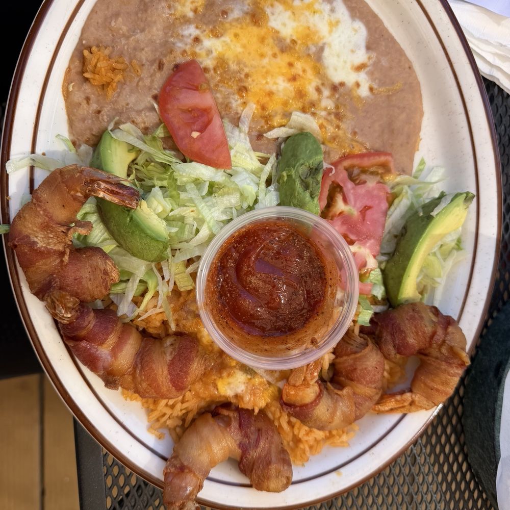 Mexico Lindo & Seafood Restaurant - Bacon wrapped shrimp, in-house sauce - Mexican Near Me - Wrightwood, California Mexico Lindo & Seafood Restaurant - Bacon wrapped shrimp, in-house sauce - Mexican Near Me - Wrightwood, California