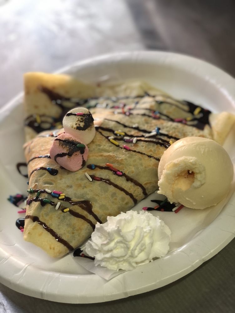 The Crepe & Waffle Shack Logo