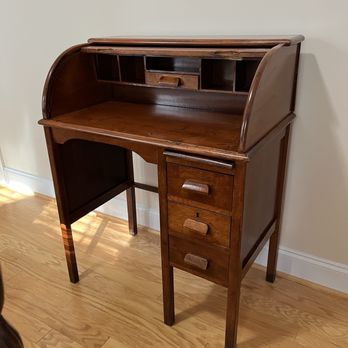 Lasser Woodworking - Roll top desk - Furniture Repair Near Me - Pfafftown, North Carolina