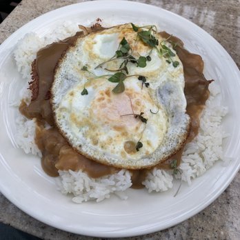 Aloha Stacks - Loco Moco with Corned Beef Hash - Breakfast & Brunch Near Me - Irvine, California