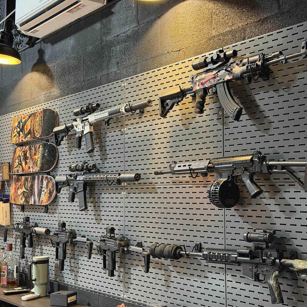 Cock'D Firearms - Some really nice firearms on a wall at Cock'd Firearms, which is a gun store in Clermont, Florida. - Guns & Ammo Near Me - Minneola, Florida Cock'D Firearms - Some really nice firearms on a wall at Cock'd Firearms, which is a gun store in Clermont, Florida. - Guns & Ammo Near Me - Minneola, Florida