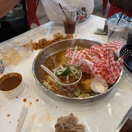 Safe to say our meal was well enjoyed. The combo for 2 is our go too! Thank you to Vanessa for the great service