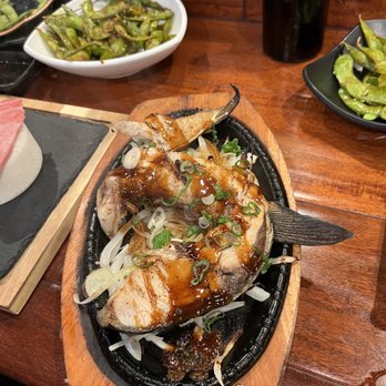 O Sushi - Yellowtail Collar (sizzling plate) - Sushi Bars Near Me - San Diego, California O Sushi - Yellowtail Collar (sizzling plate) - Sushi Bars Near Me - San Diego, California