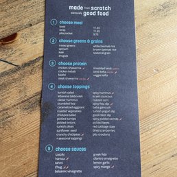 Menu-there are also pre selected bowls and wraps to choose fe as well. Menu-there are also pre selected bowls and wraps to choose fe as well.