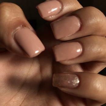Fine Touch Nails 1 - HORRIBLE! I was cut 3x (that cut on my thumb, on my middle finger, and pinky). I originally wanted a design and it looked like it was done b - Nail Salons Near Me - Hackensack, New Jersey